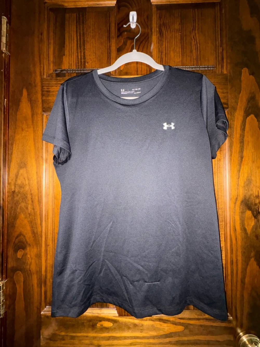 Under Armour Women's Tech Black Short-Sleeve Performance Tee